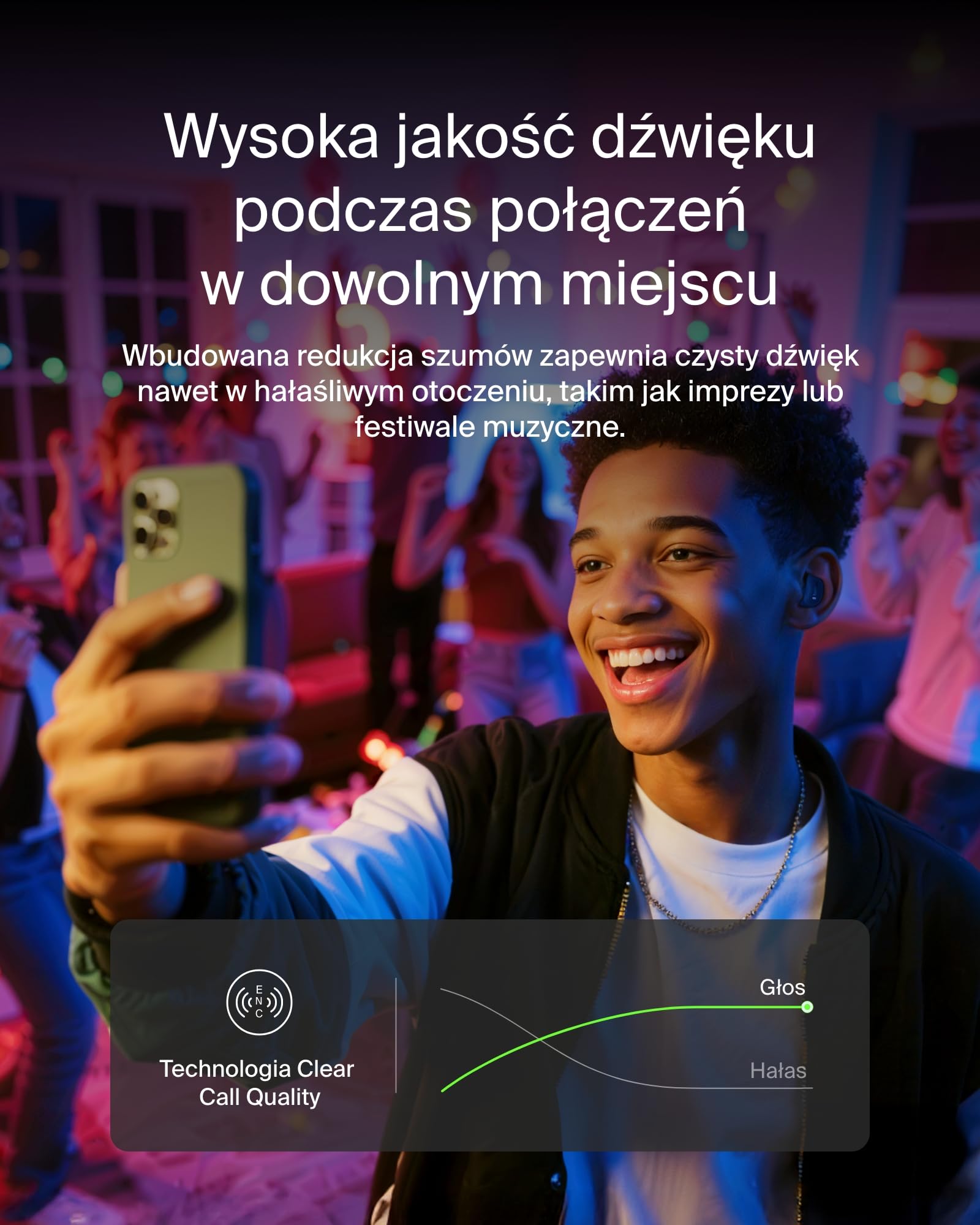 Belkin SoundForm Anywhere Słuchawki Bezprzewodowe Douszne, Lekkie i Wygodne, Bluetooth 6.0, 26 h Pracy Baterii, IPX4, Słuchawki do Użytku Podczas Snu, Uprawiania Sportu i Nie Tylko - Czarne