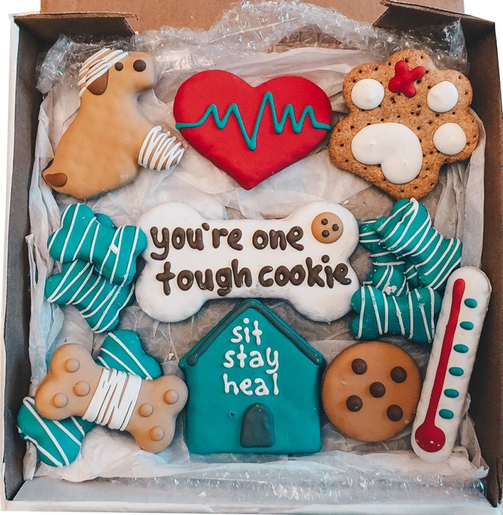 WÜFERS Dog Cookie Box Handmade HandDecorated Dog Treats