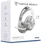 Turtle Beach Stealth 500 Arctic Camouflage PlayStation Wireless Gaming Headset w/ 40 Hour Battery and Bluetooth for PS5, PS4, PC and Mobile