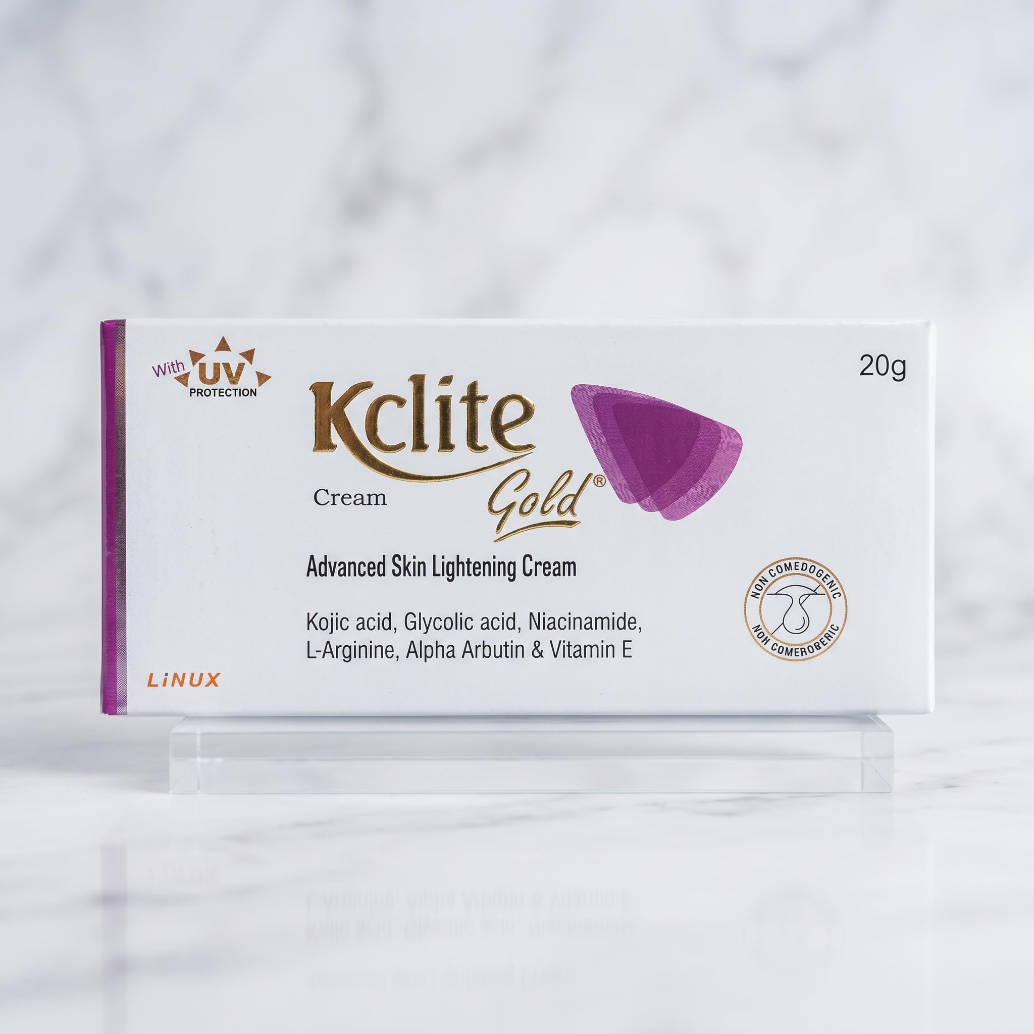Kclite Gold Cream, 20g, Advanced Skin Brightening, Dark Spot Reduction, Even Tone & Radiant Glow, Daily Use Face Cream for Men & Women-image-45