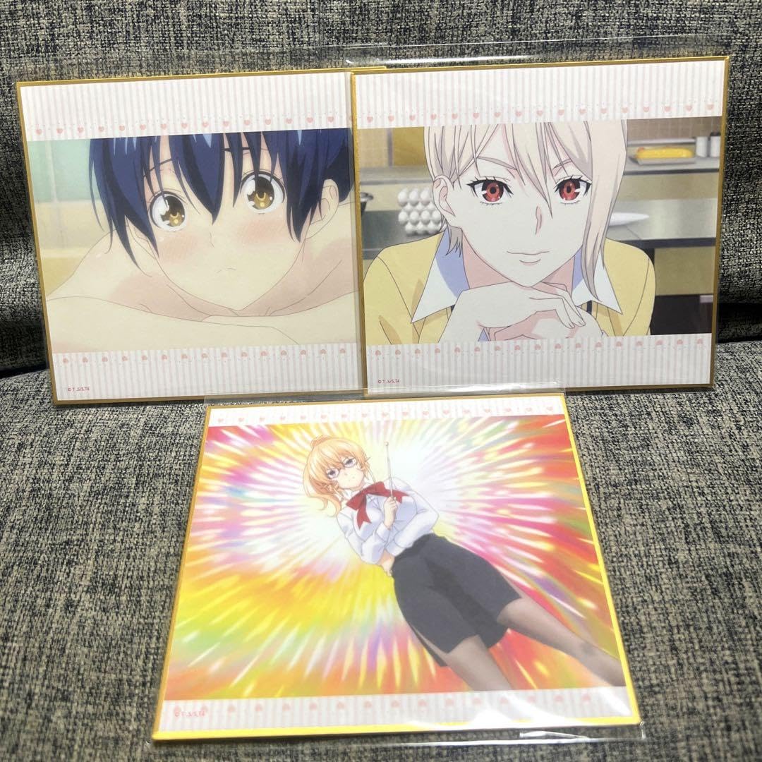 Amazon.co.jp: 食戟のソーマ 薙切えりな アリス 田所恵 ミニ色紙