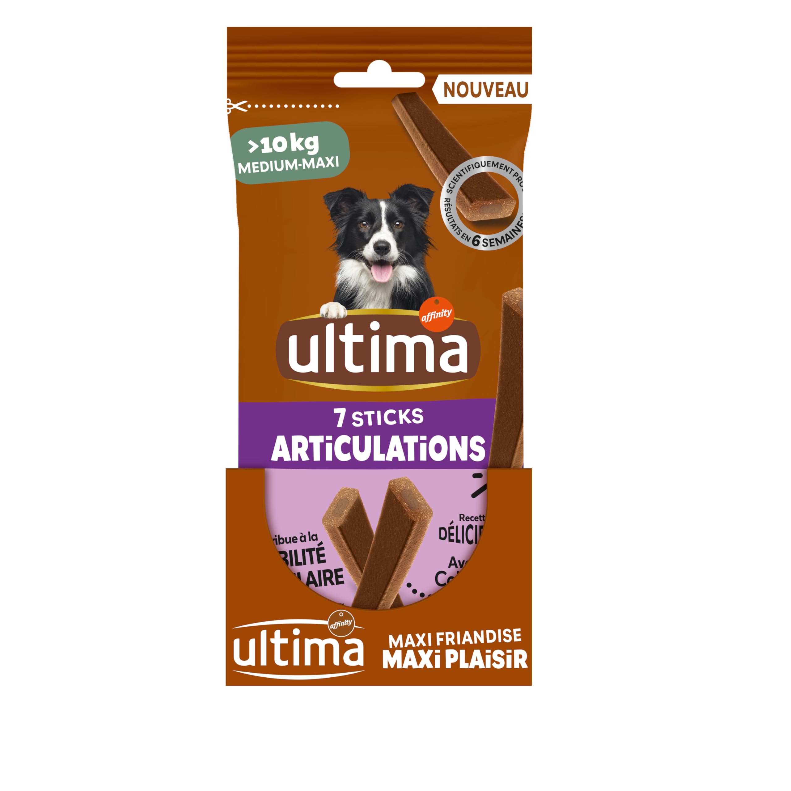 Ultima Dolcetti per cani adulti Medium & Maxi - Articolare: Lotto di 14 x 7-98 Sticks
