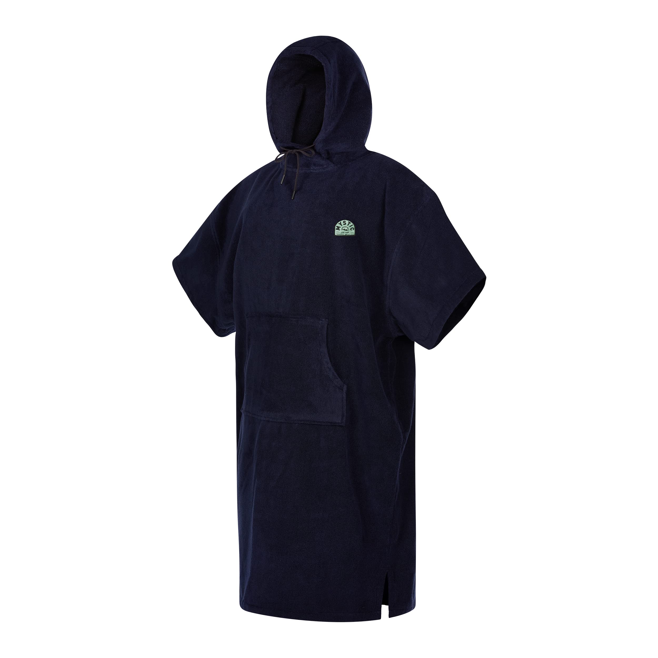 Mystic Velour Change Robe Poncho or Changing Robe Towel for Beach Watersports & Surfing - Night Blue - Unisex
