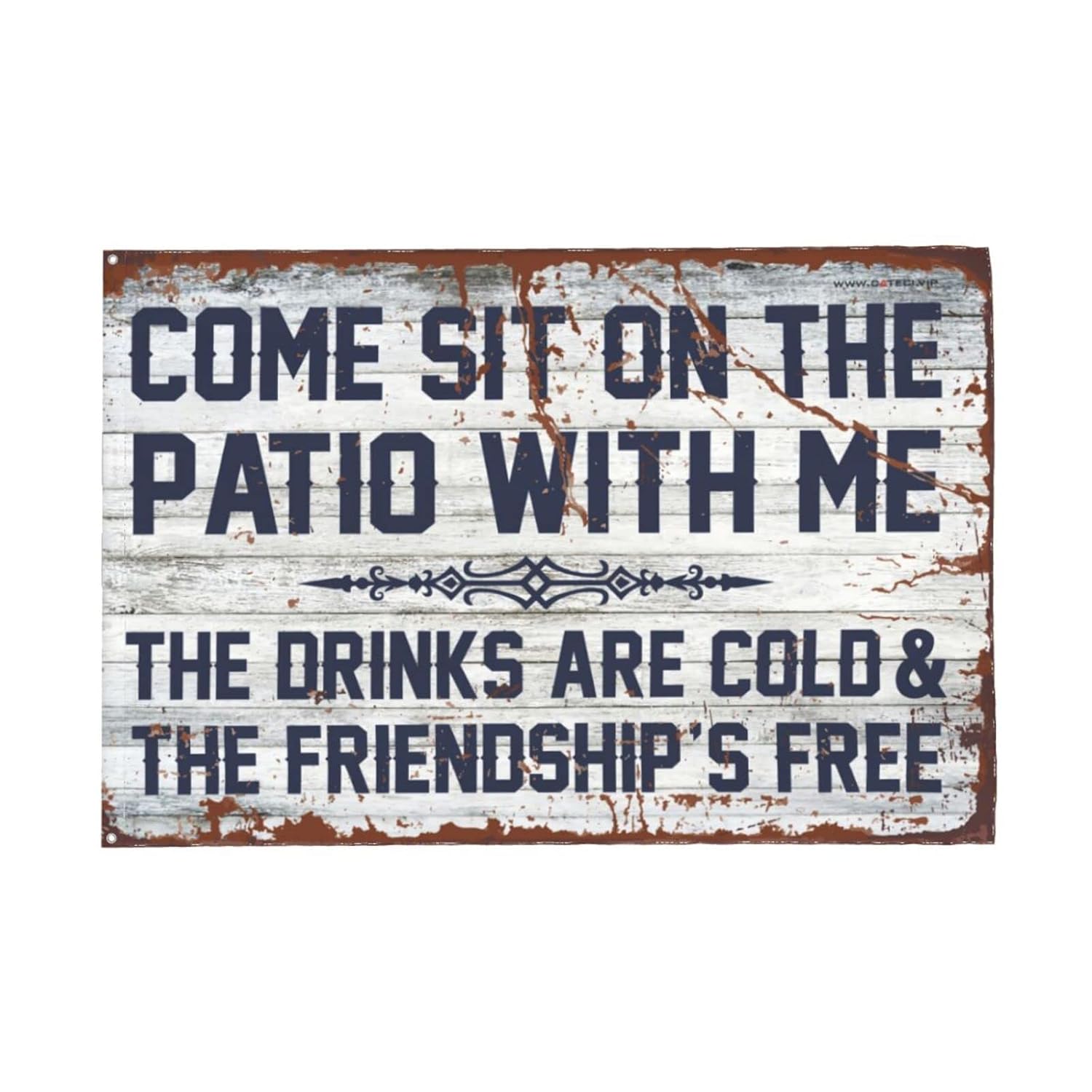 大学寮のポスター Come Sit On The Patio With Me The Drink Are Cold And The