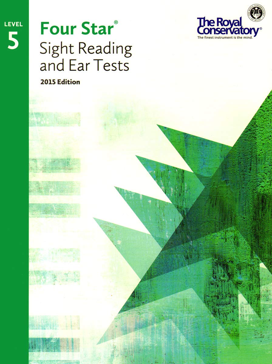 4S05 - Royal Conservatory Four Star Sight Reading and Ear Tests Level 5 Book 2015 Edition
