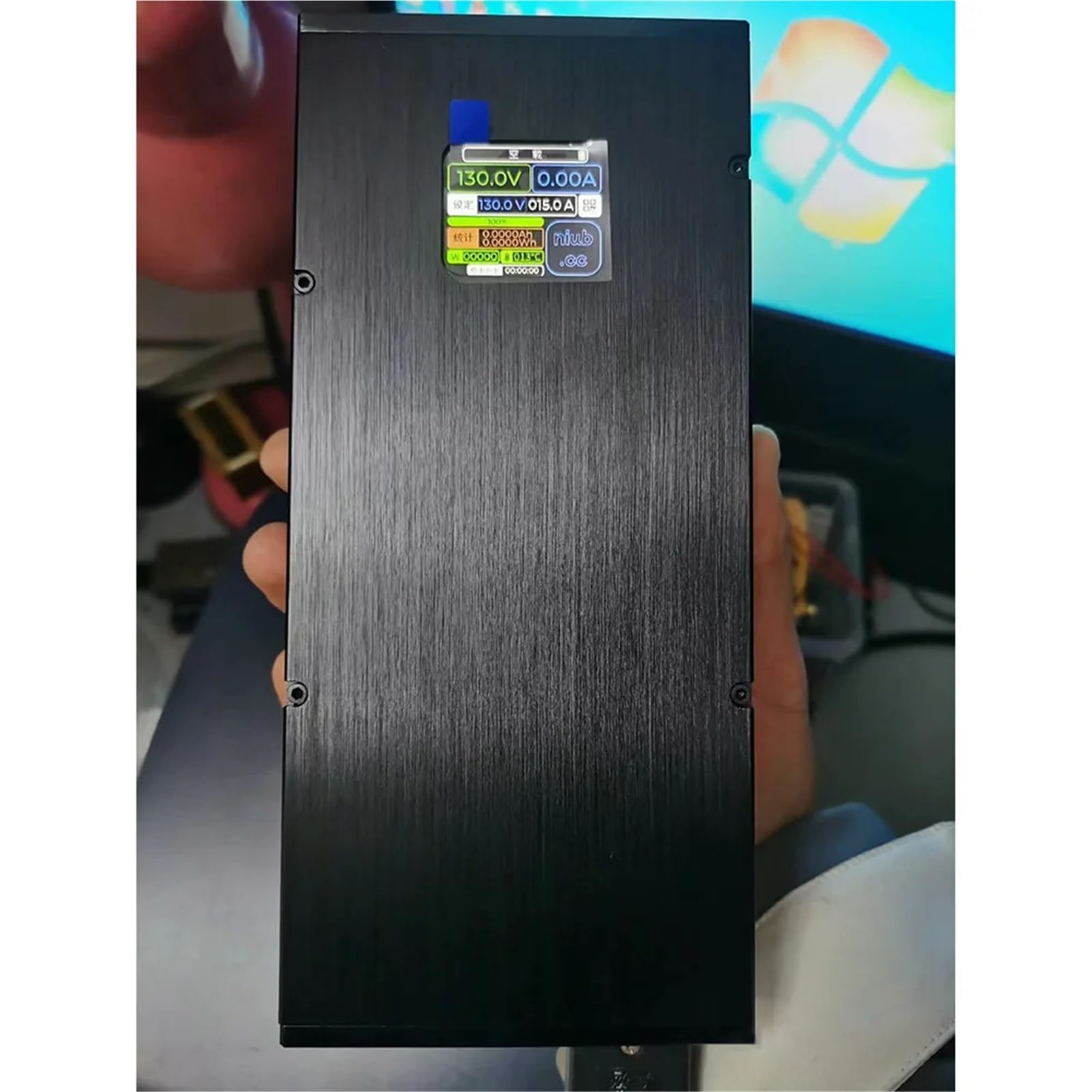 Battery Charger 126-168V 1-18A Voltage Current Adjust 100-135V 110-152V 128-180V Bluetooth Battery Charger(100-135V 0-18A,220V UK)