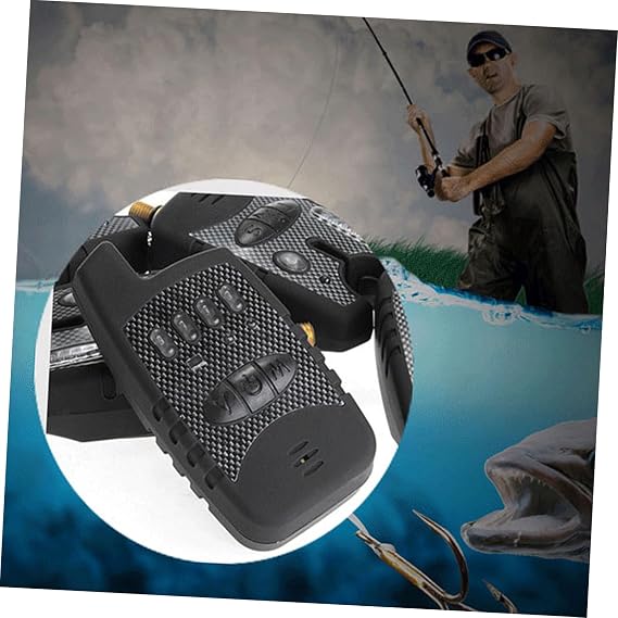 Electronic Fishing Bite Alarm Indicator with Loud Siren LED Light