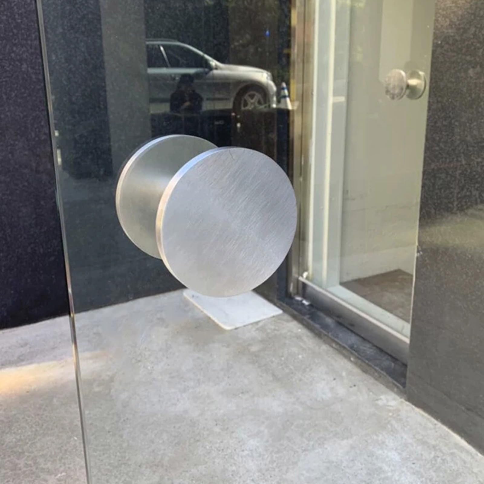 Poignées de porte de douche en verre rondes pour réparer un bouton cassé