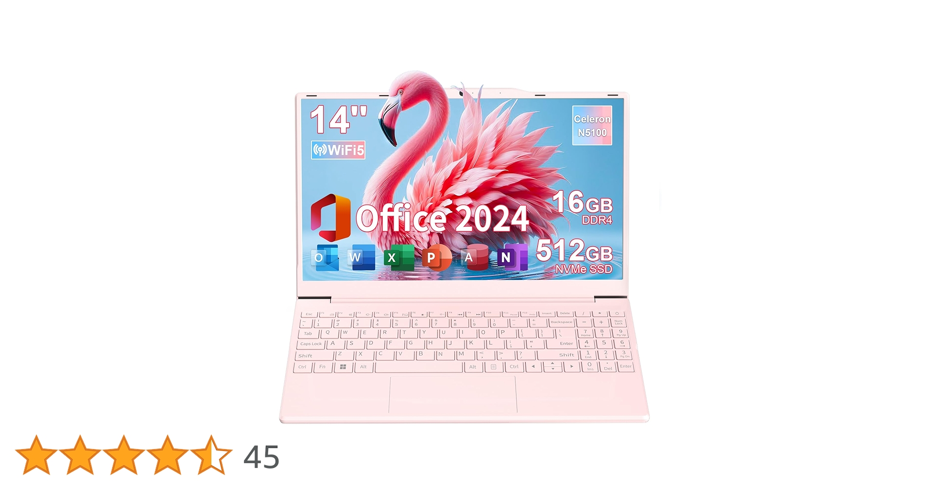 Amazon.co.jp: ノートパソコン Office 2024 搭載 14インチ laptop