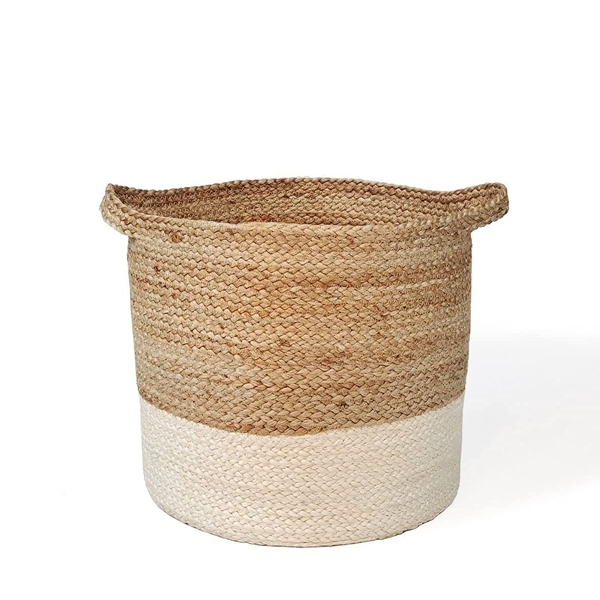 Ravsan creation Jute Planter Pots/Storage Basket with handle, Multi-Purpose use for Bathroom Living Room(6,8,10,12 inches base/handle) ((10 x 10 inch)) (B09SWPHLGJ) Amazon Price History, Amazon Price Tracker