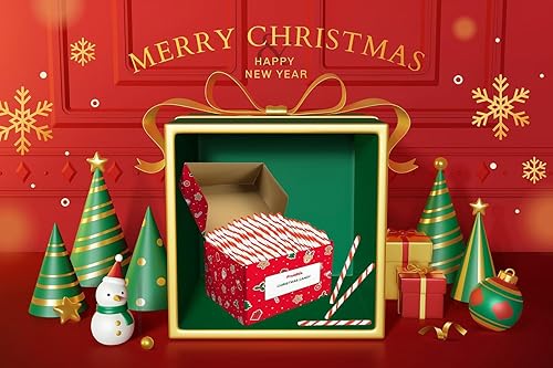 Miniatura 9 de Chupetes de bastón de caramelo, sabor a fruta mixta multicolor antigua, envueltos individualmente, 5.5 pulgadas, peso neto 10.17 oz (288 g), paquete