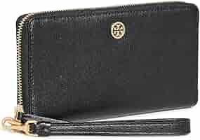 【関税送料込】Tory Burch Robinson Zip Continental Wallet Robinson Zip Continental Wallet: Women's Designer Wallets