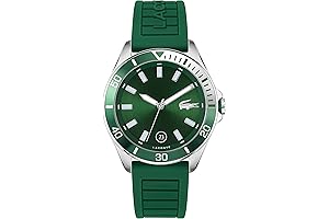 Lacoste Men's Stainless Steel Quartz Watch: Sophisticated Timepiece for the Modern Man