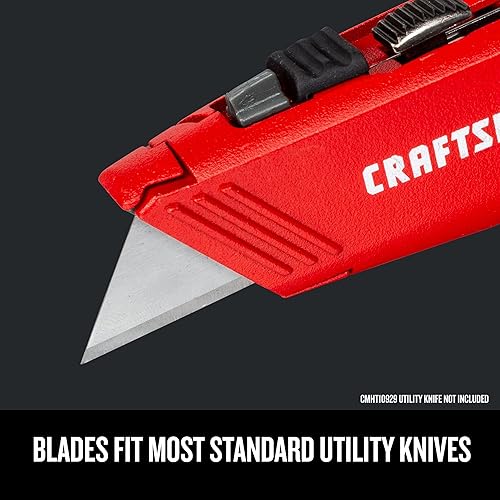 Miniatura 5 de CRAFTSMAN Cuchillas de cuchillo utilitario, paquete de 75 (CMHT11700N)