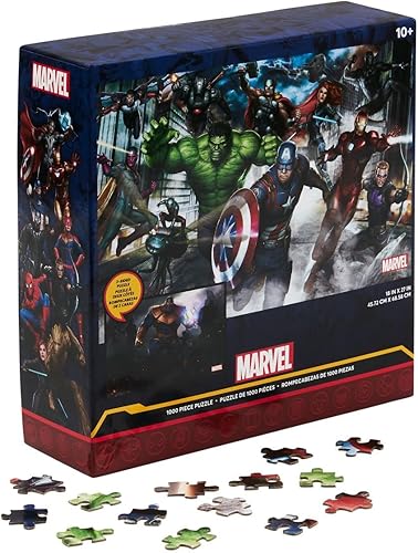 Marvel 's Avengers - Rompecabezas de 2 caras