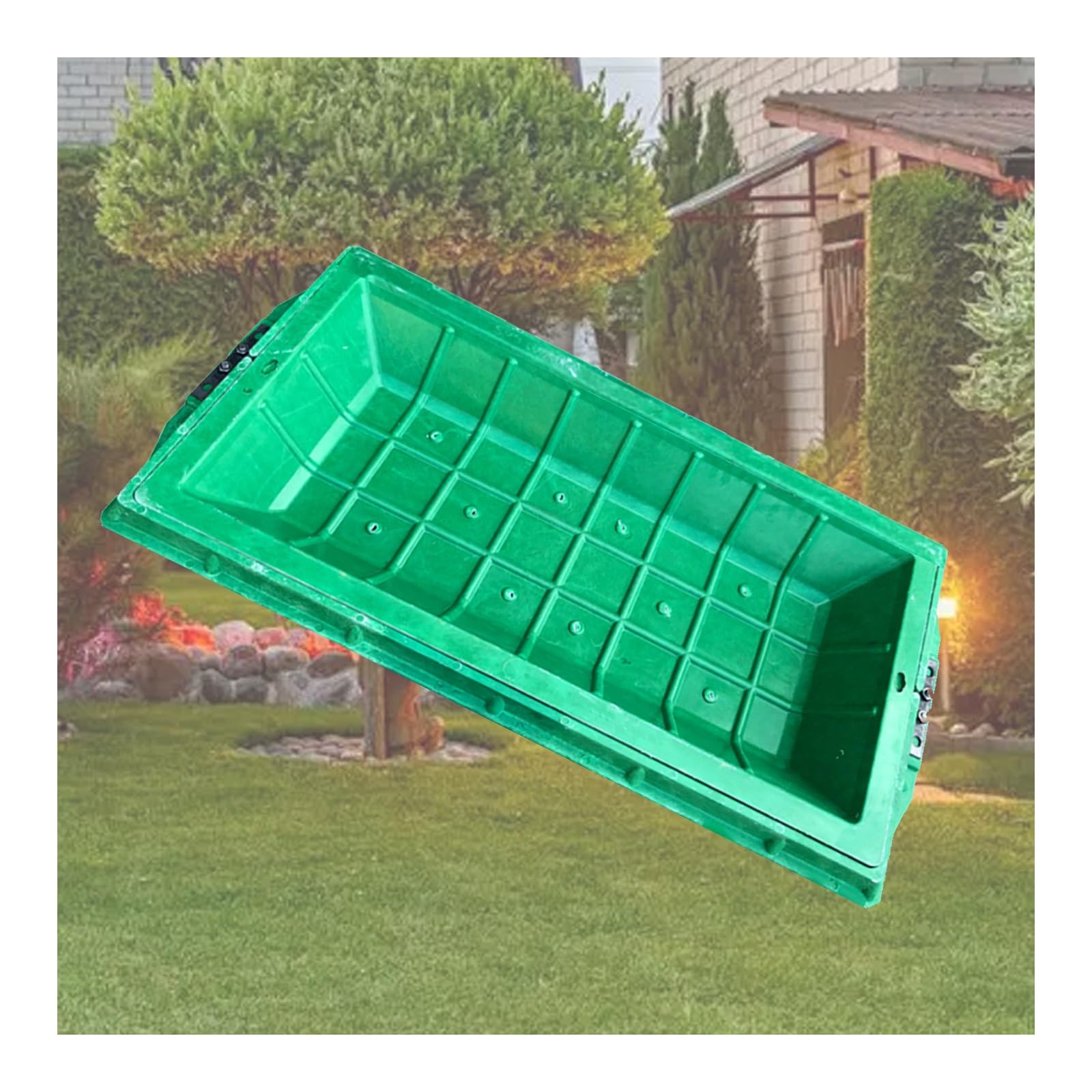 Regard d'inspection des eaux usées pour jardin et pelouse paysagère B10