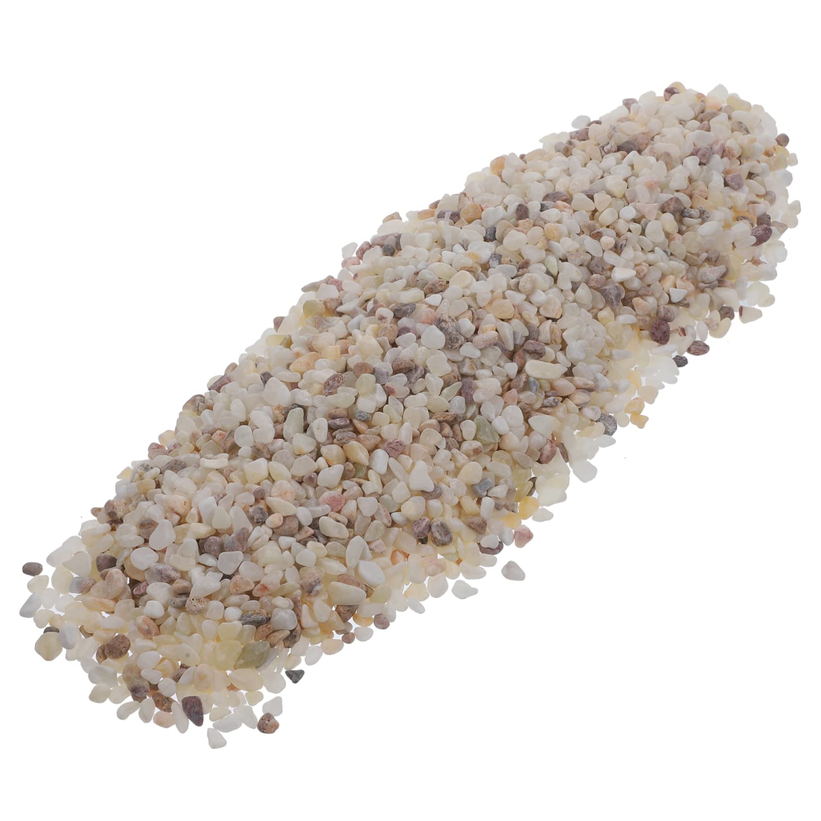 Ciieeo 1kg Bulk Aquarium Gravel Decorative Fish Tank Gravel Stones Substrate for Plant Freshwater Fish Tank Decorations