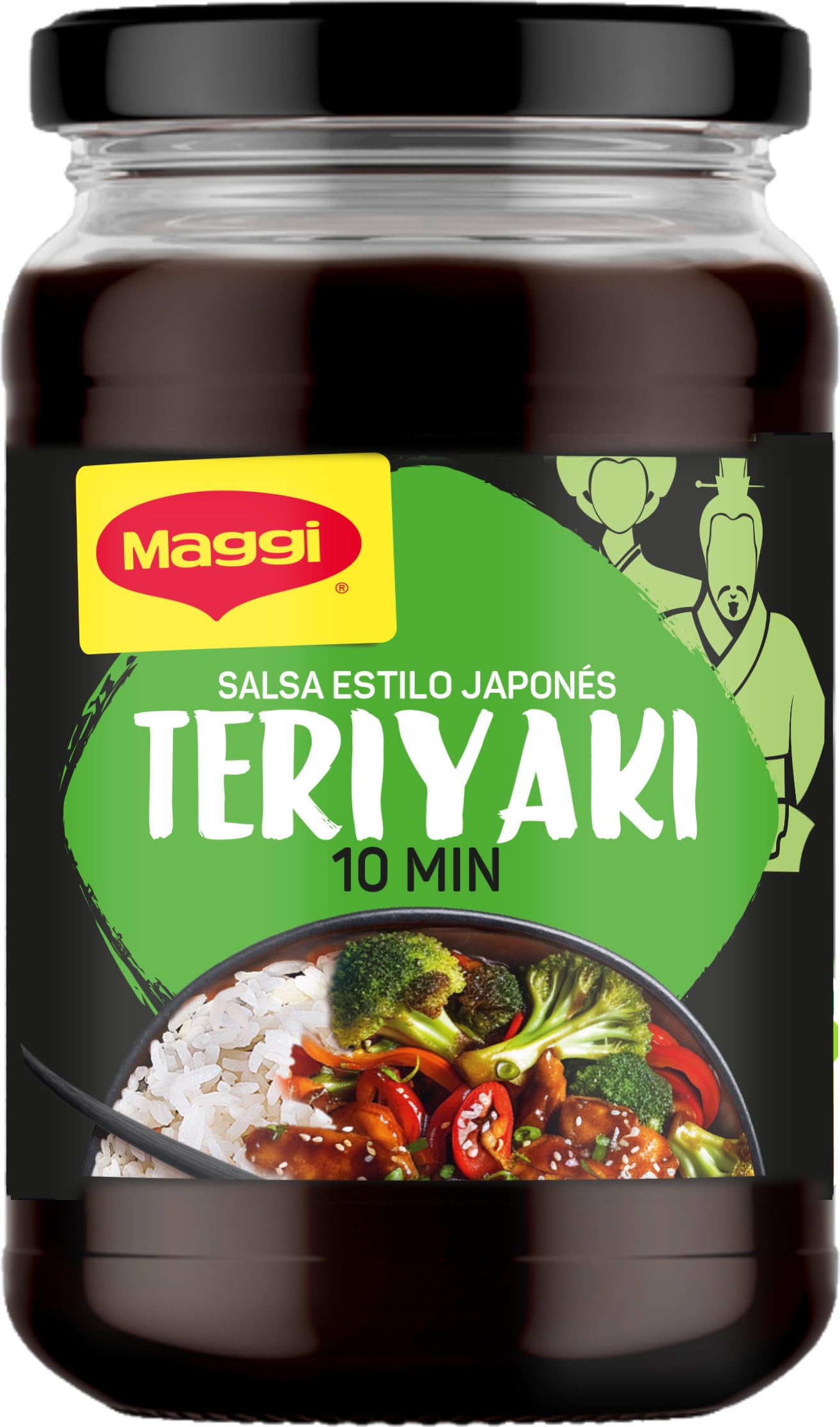 Maggi Salsa Asiática Teriyaki 6 x 355 g