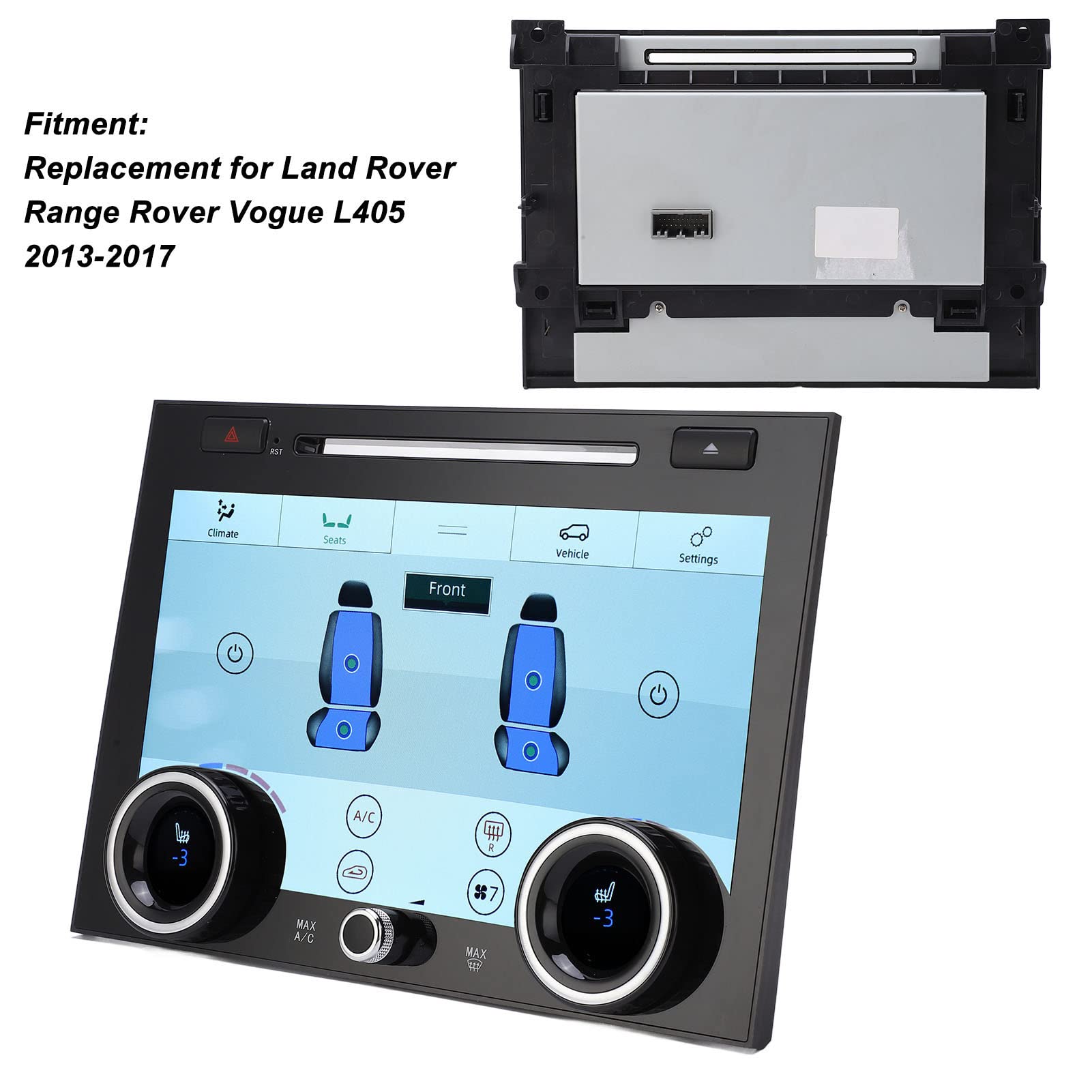 Touchscreen da 10 Pollici per Auto con Schermo Ad Alta Risoluzione, modalità Giorno e Notte Regolabile, Plug and Play, per Range Rover L405