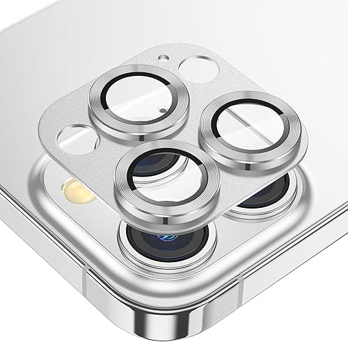 Protector de lente de cámara para iPhone 15 Pro MaxiPhone 15 Pro, vidrio templado 9H anti rayones Ultra HD, cubierta protectora de pantalla de