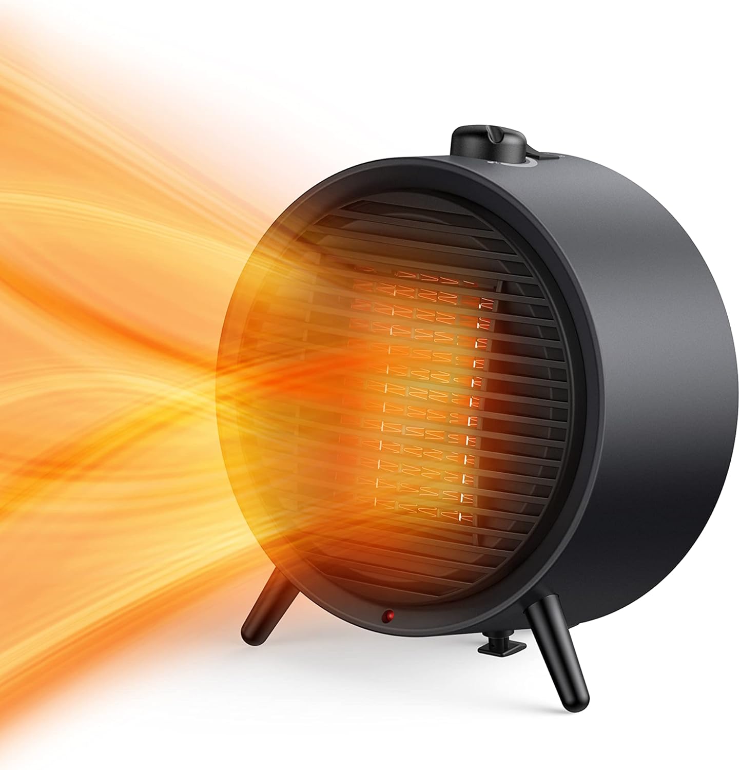 Buy Desk Space Heater, 1500W Small Heater Energy Efficient PTC Ceramic