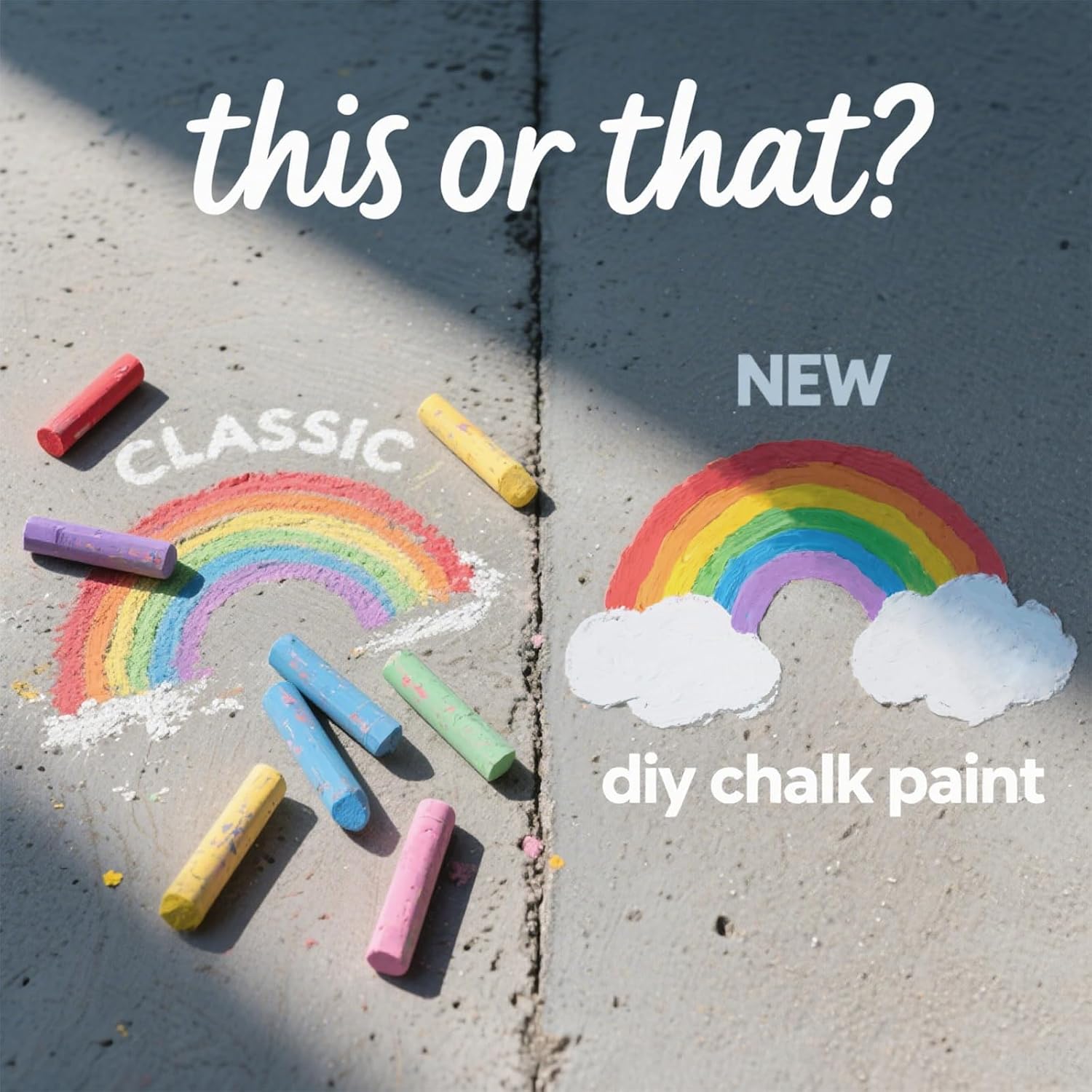 Washable ChWashable Chalk Paint Kit - 10 Colors Non-Toxic Powder​​ Outdoor Art Play for Kidsalk Paint Kit - 10 Colors Non-Toxic Powder​​ Outdoor Art Play for Kids.