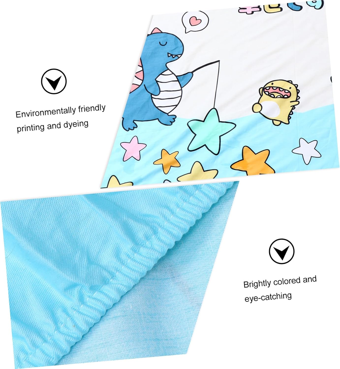Cotton Fitted Bed Cover for Bedroom with Anti Skid Full Protection