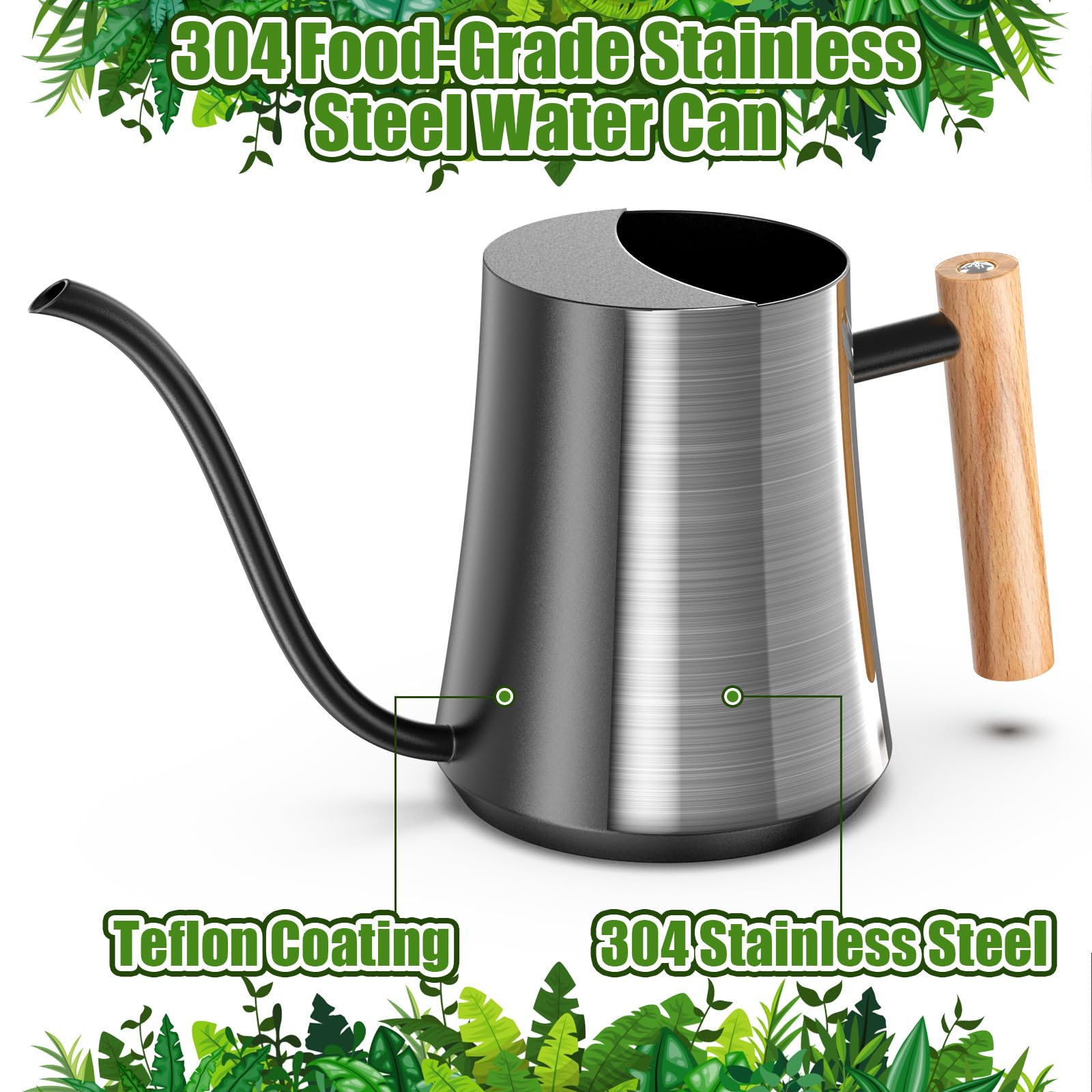 15L Arrosoir D'Intérieur Arrosoir Pour Enfants Petit Pot D'Arrosage En Métal Pour Fleurs D