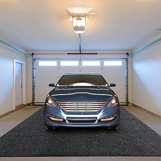 KOKOJO Original Garage Floor Mat (18' x 7.9’), Protects Surfaces Transforms Garage - Absorbent/Waterproof/Durable Non-Slip Waterproof Absorbent Oil Mat, Durable Containment Floor Mat