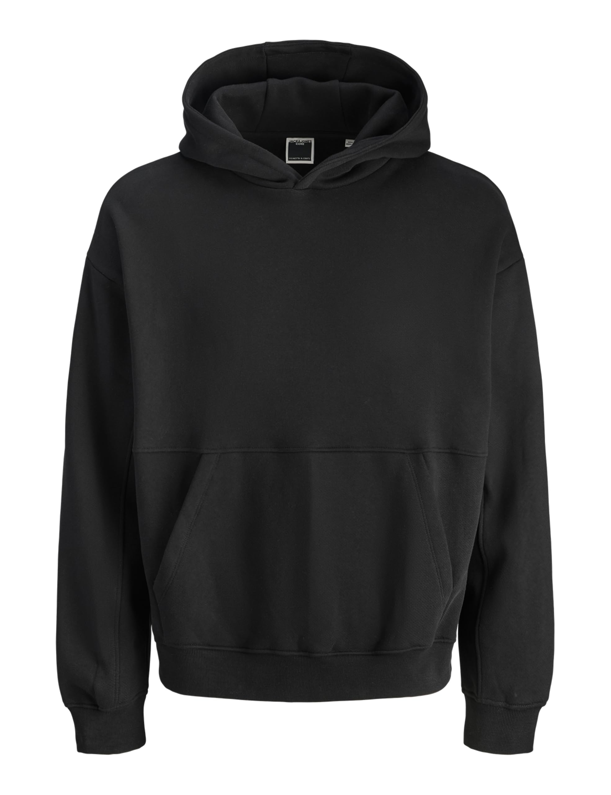 JACK & JONES Jcophase Sudadera con Capucha, Negro, L