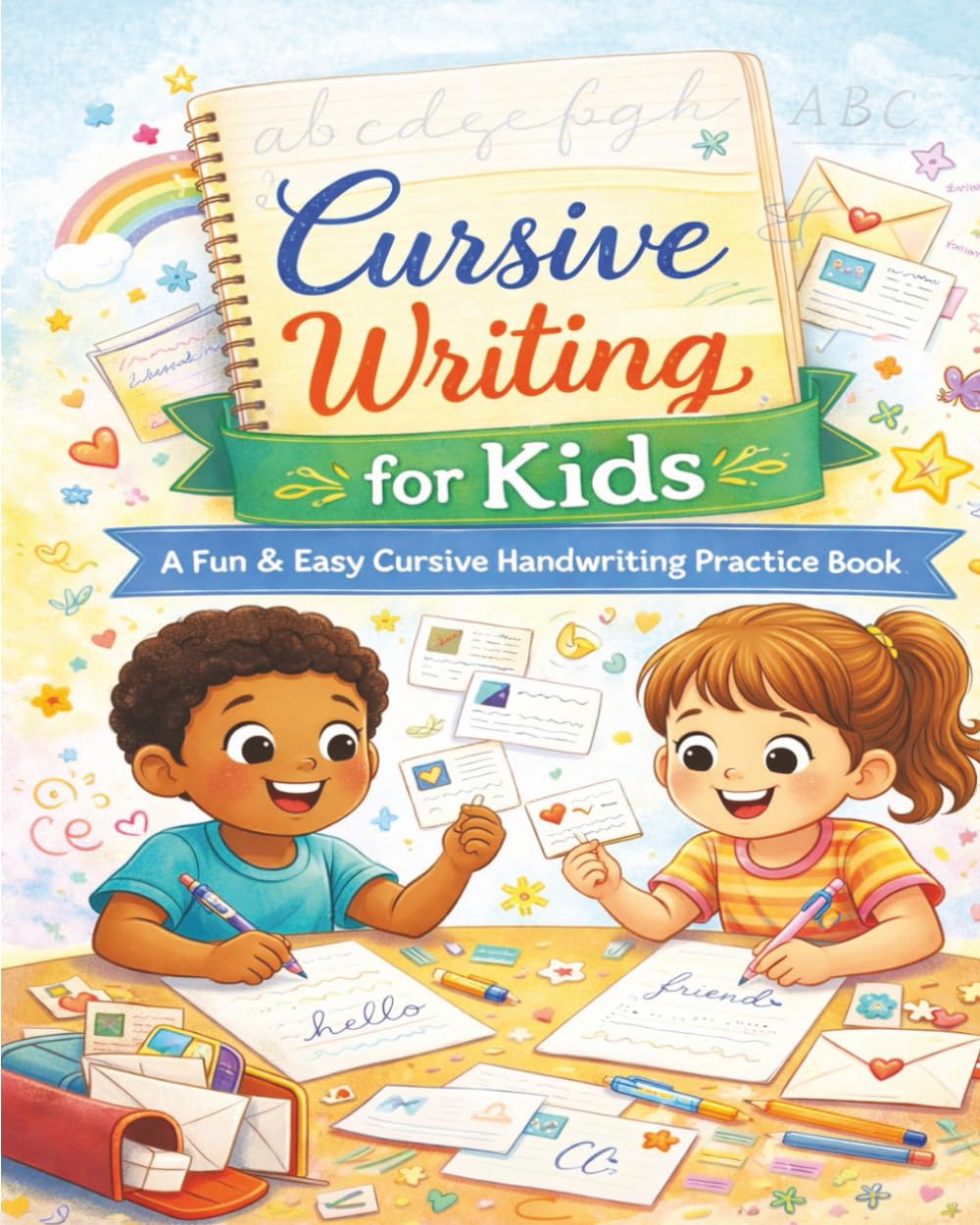 Cursive Writing for Kids: A Fun & Easy Cursive Handwriting Practice Book for Young Writers