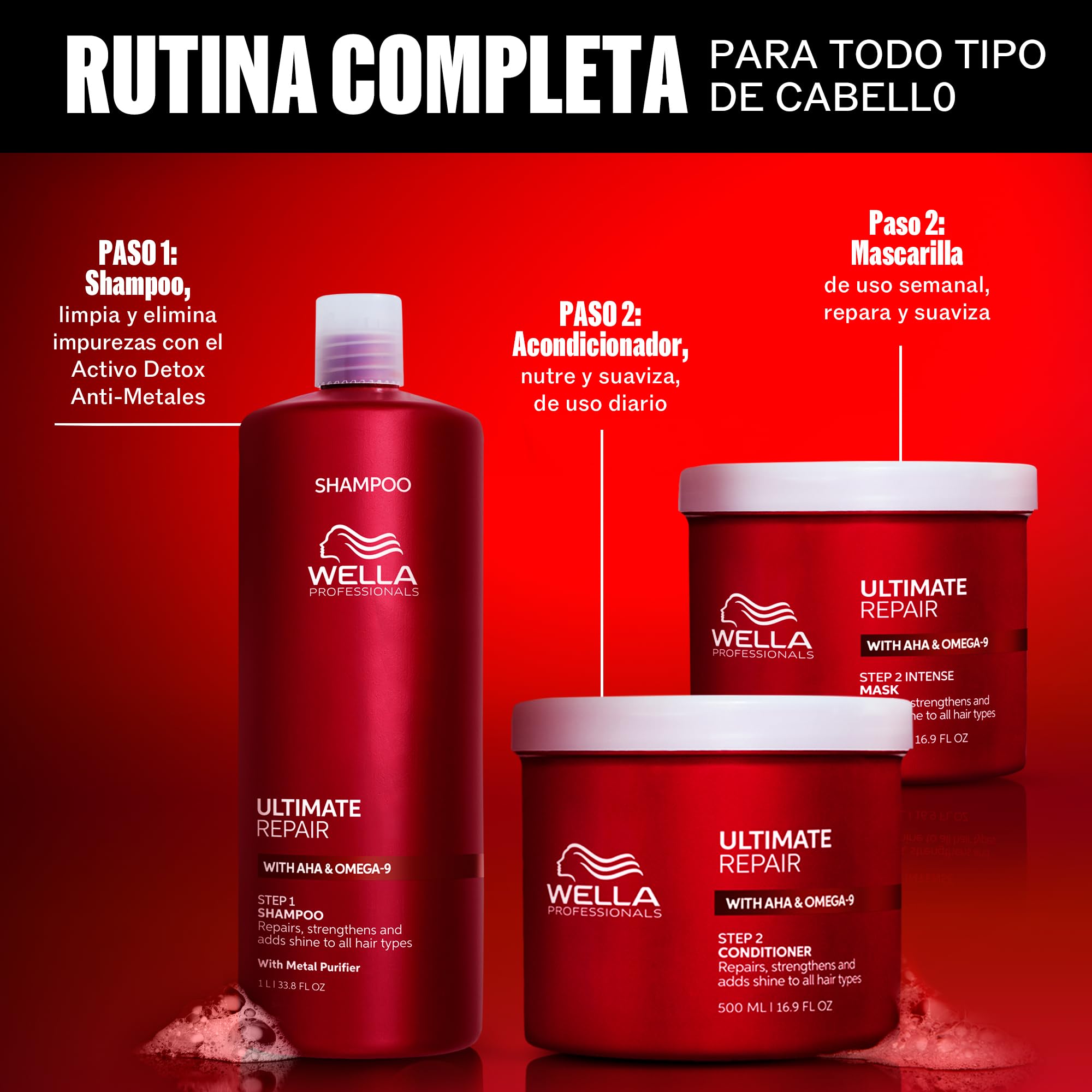 Wella Professionals Ultimate Naprawa, naprawia i przywraca zniszczone włosy, wzmacnia i odżywia