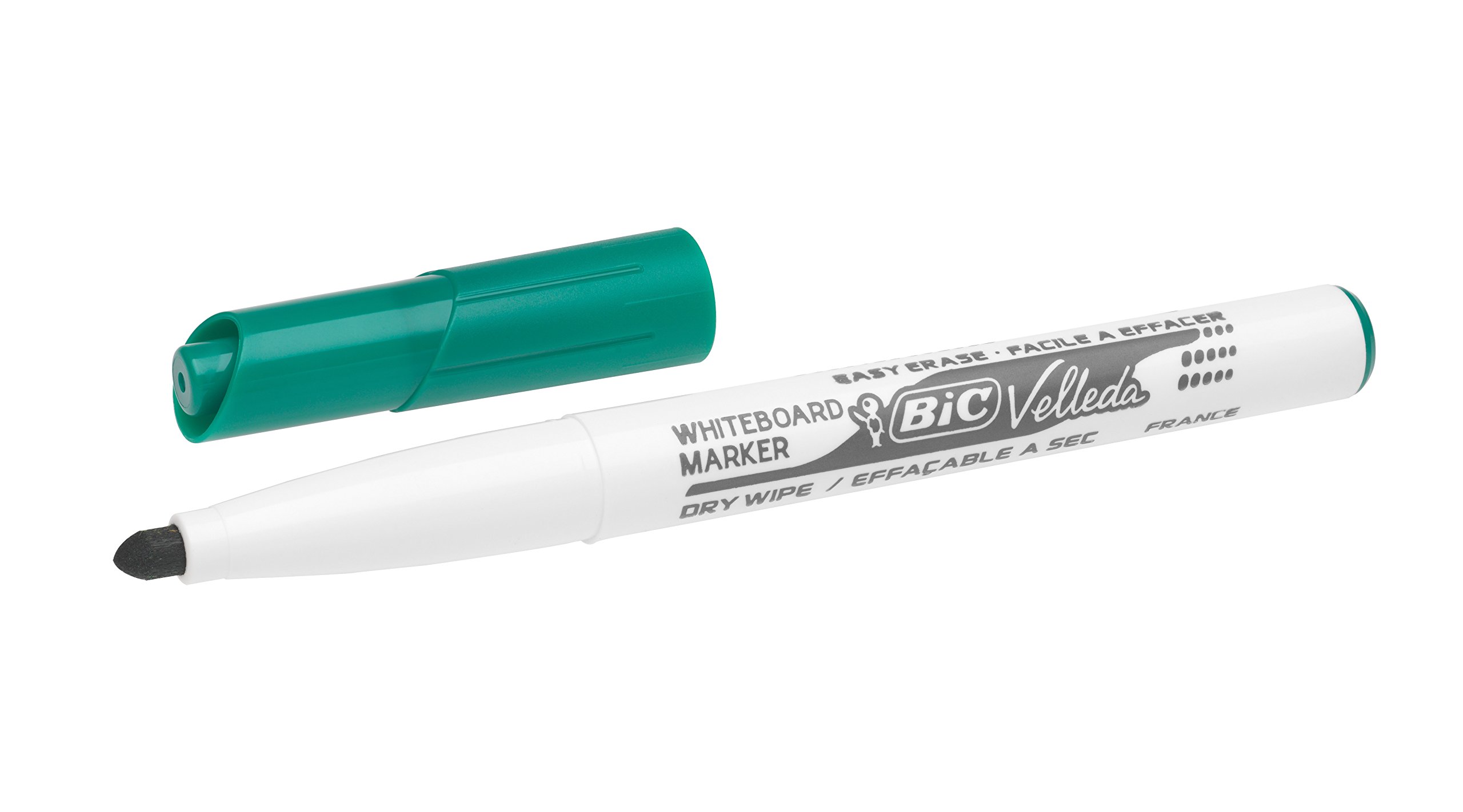 BIC Velleda - Marcador punta biselada, color verde, 1 unidad