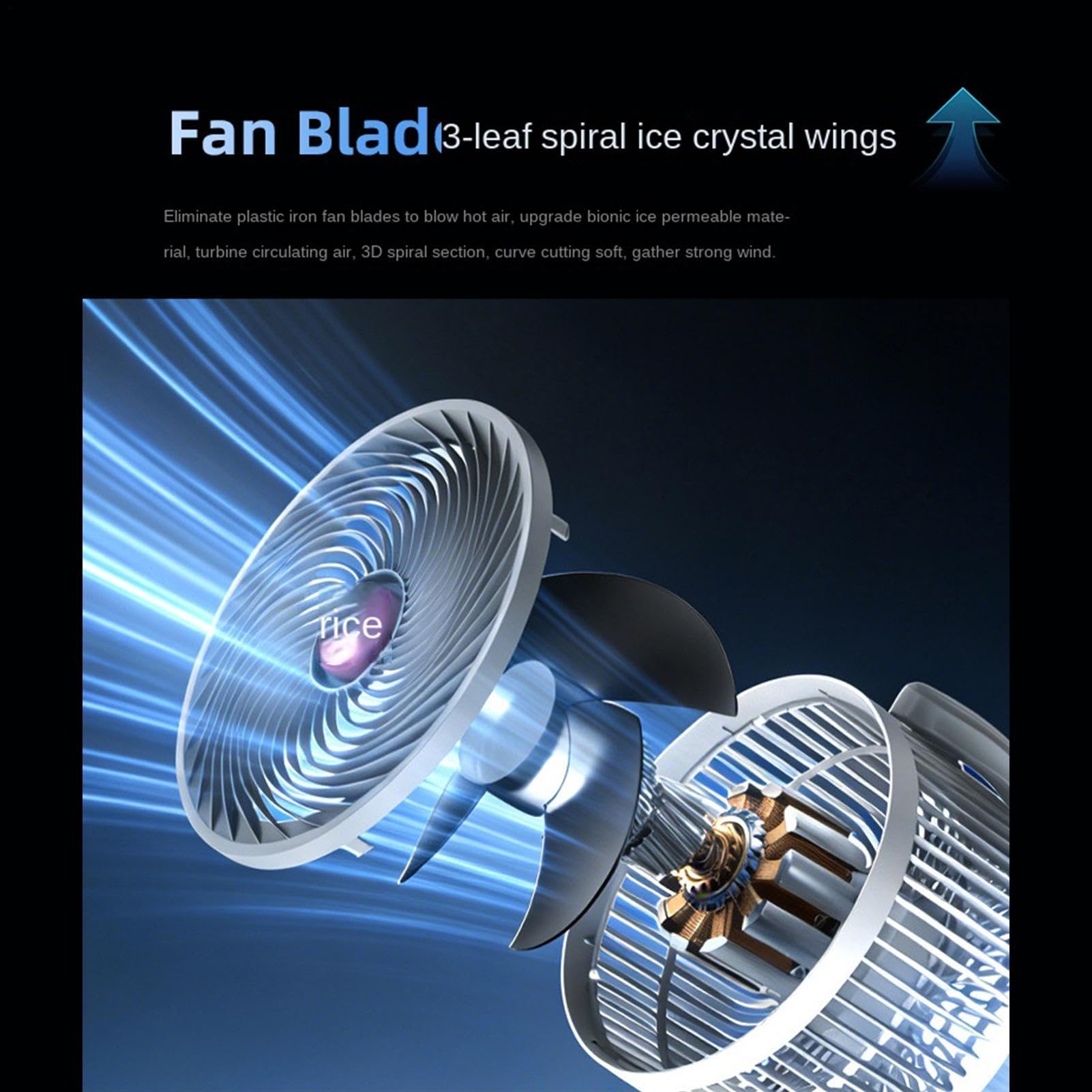 Standing Fan - Remote Control Oscillating, Grey, Refer to description - Image 5