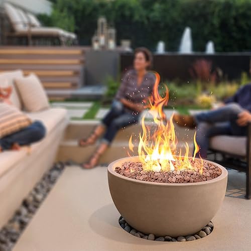 Miniatura 7 de Onlyfire Piedras de lava volcánica de roca de lava roja de 10 libras para fogatas de interiores y exteriores, chimeneas, parrilla de gas y