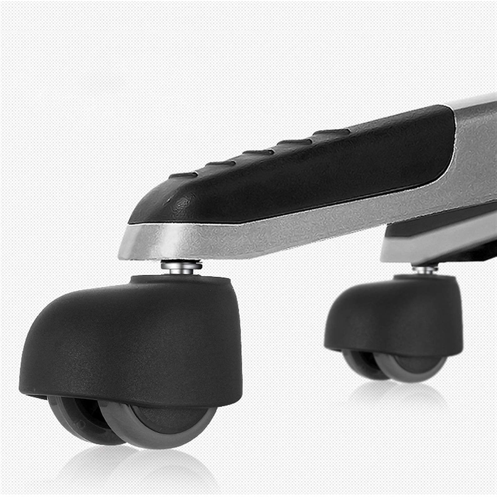 roulettes à plaques Accessoires de Chaise d'ordinateur Accessoires de Chaise pivotante Roues de Chaise de Bureau Roue de Chaise pivotante Roulette Universelle Roue de Landau