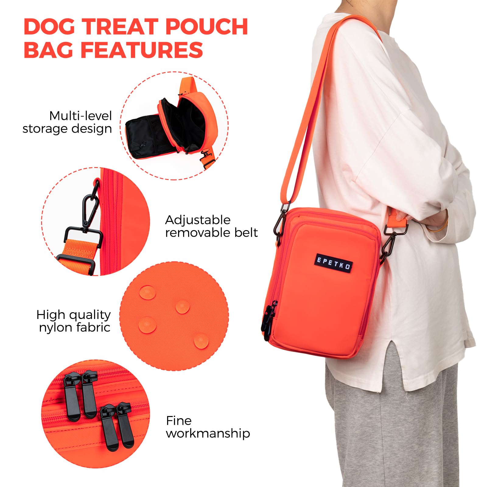 EPETKO Dog Treat Pouch Bag - Image 4