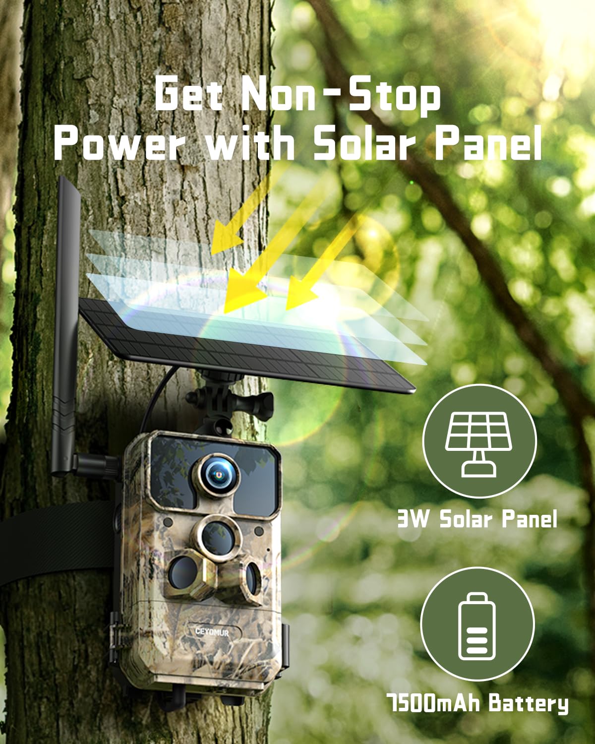 Usogood Trail Camcorder Problems Usogood 4G LTE Solar Trail Camera