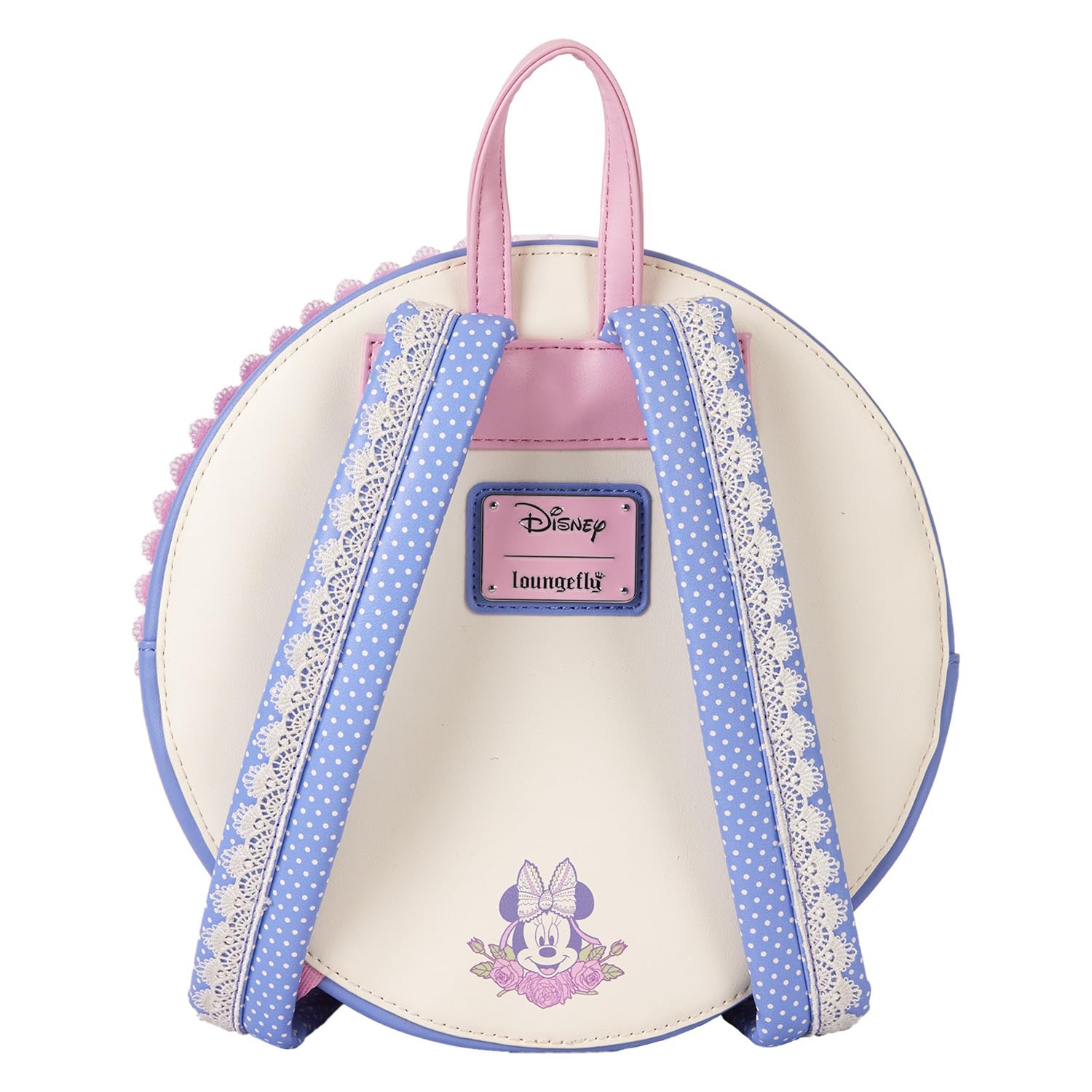 Loungefly Disney Minnie Floral and Lace Mini Backpack : Clothing, Shoes & Jewelry
