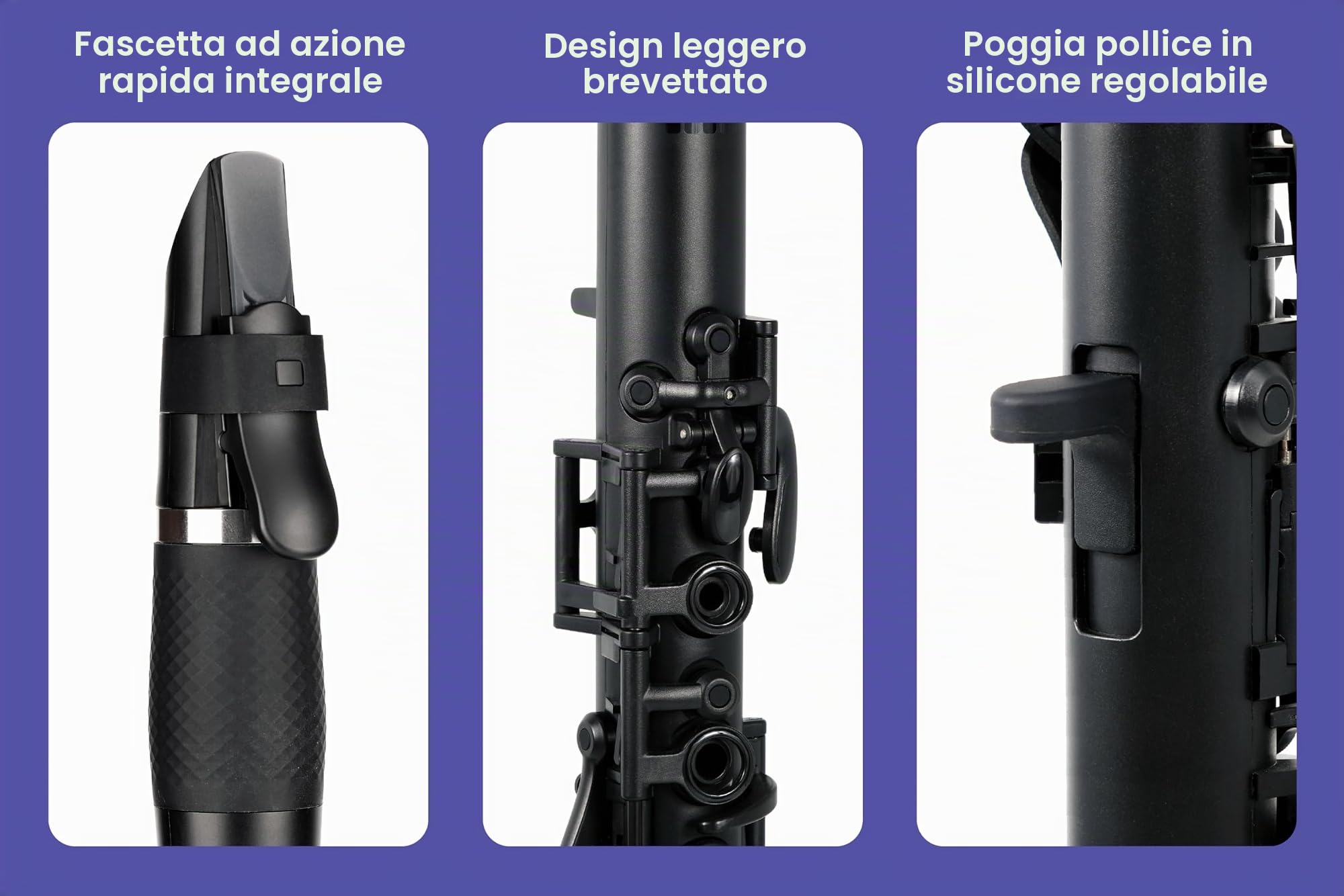 NUVO Banda, clarinetto, nero