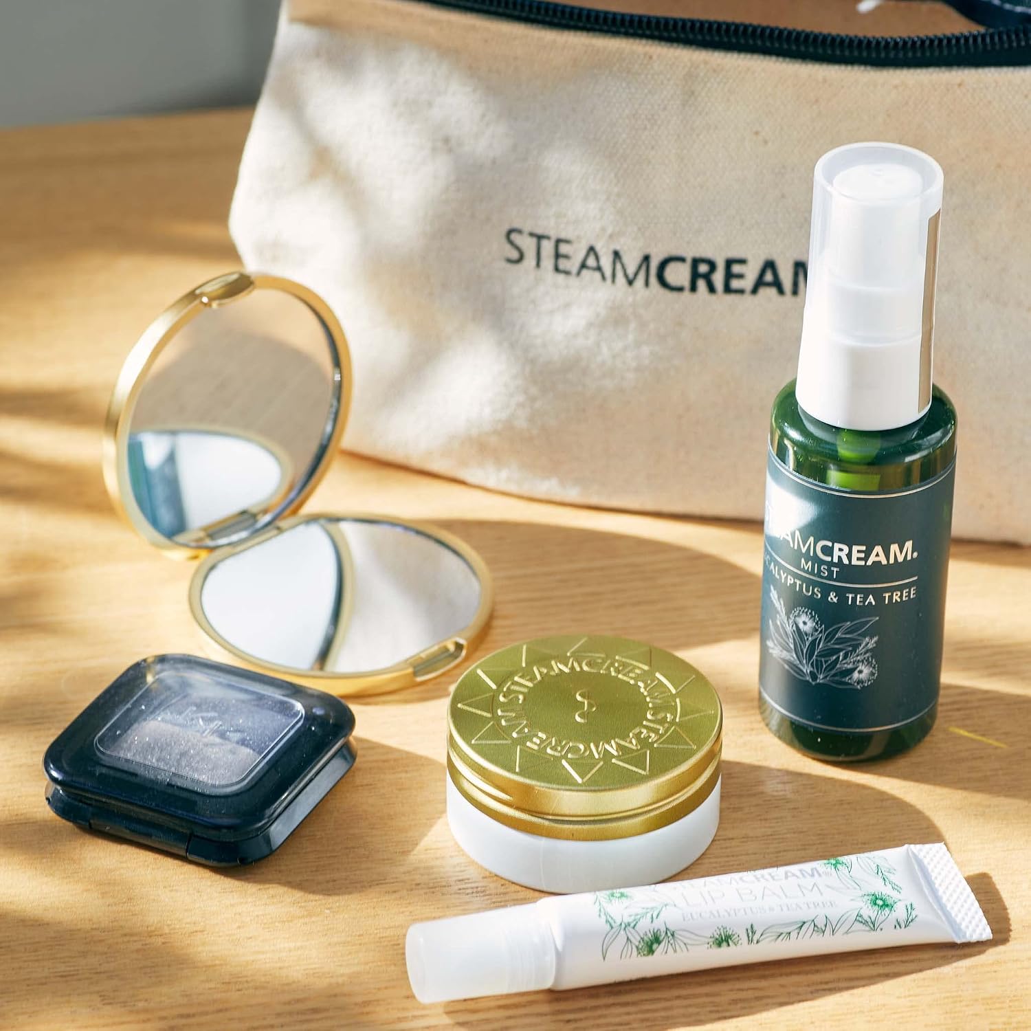 STEAMCREAM Official UV Protection 33 Mini (Солнцезащитный крем), 30 г, SPF33 PA+++, Сделано в Японии, Увлажняющий, Для всего тела, Для рук, Для ухода за лицом, Для ухода за кожей рук, Натуральные эфирные масла, Натуральные ингредиенты, 30 г, Оригинал, фото 3