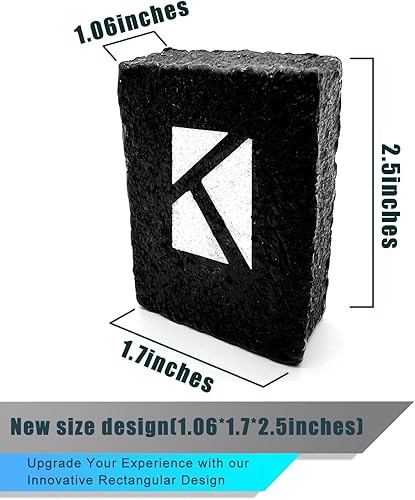 Miniatura 2 de Pickleball Paddle Eraser  El mejor limpiador de raquetas de fibra de carbono con barra de goma para eliminar residuos de bolas, suciedad y arañazos