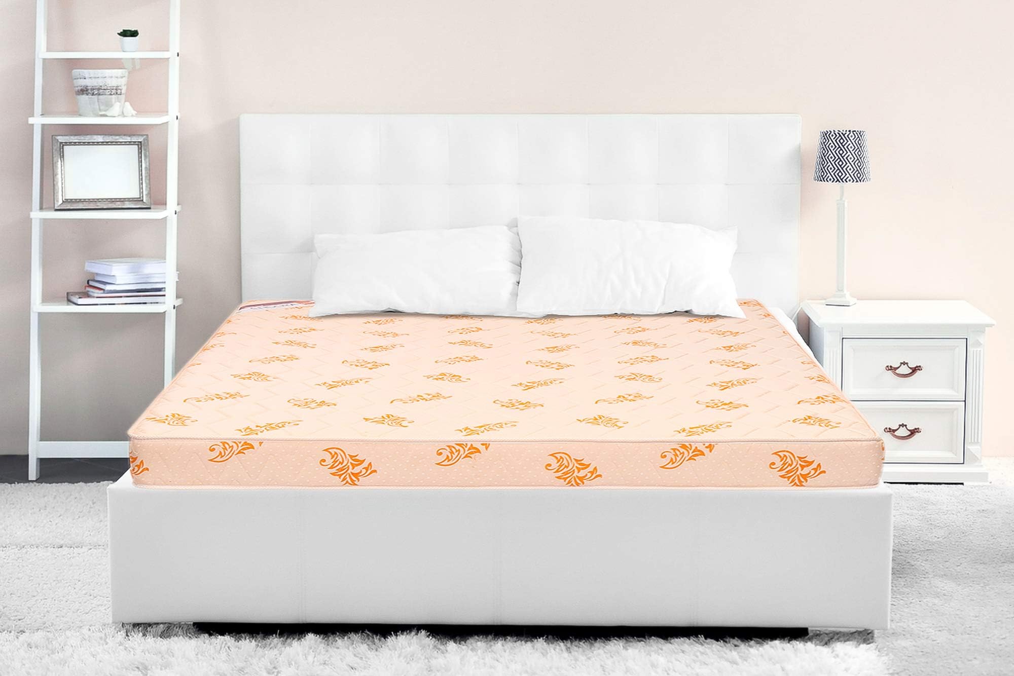 Springwel Endura Plus 5-inch Single Size PU Foam Mattress (Beige, 78x30x5)