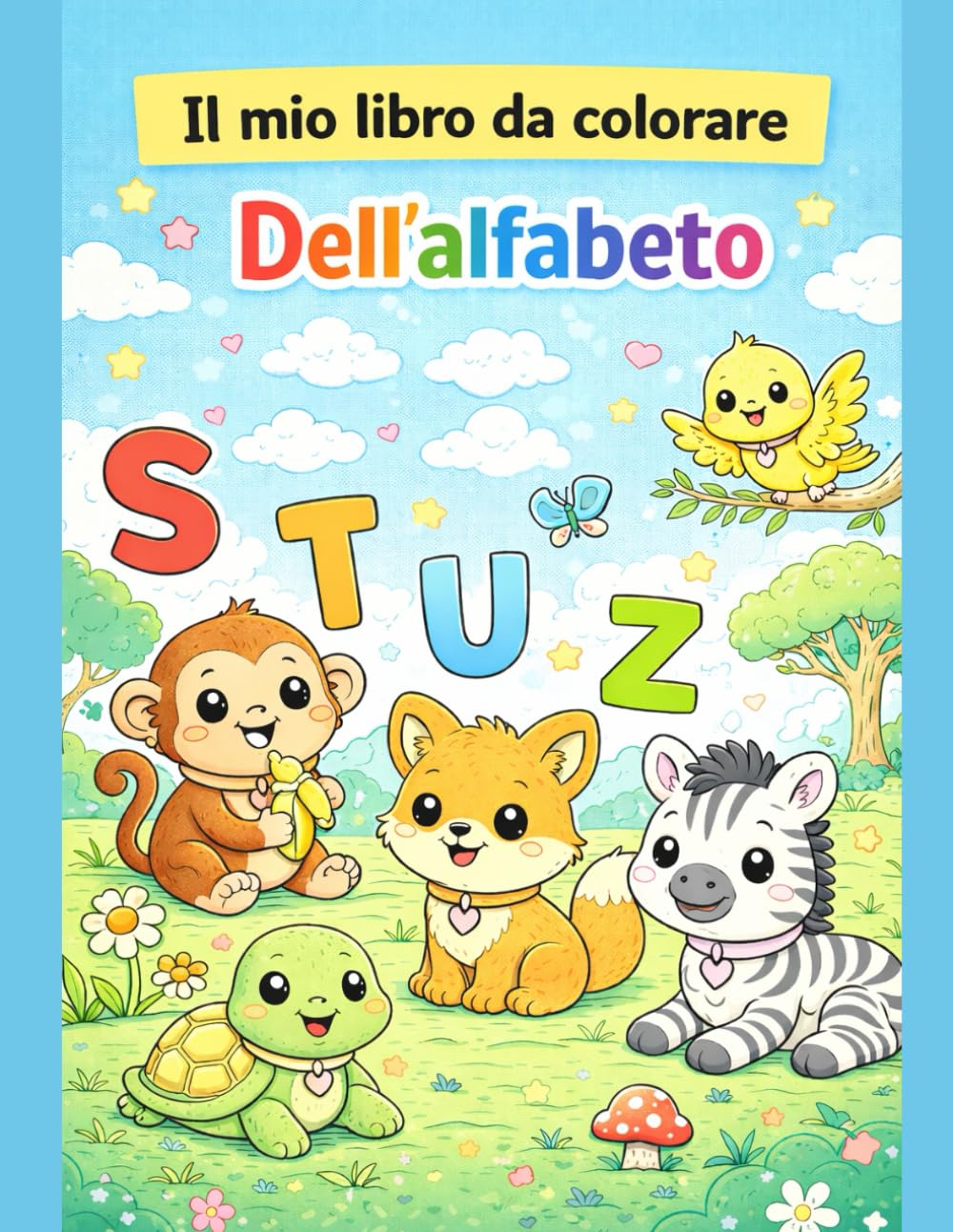 Il mio libro da colorare dell’alfabeto