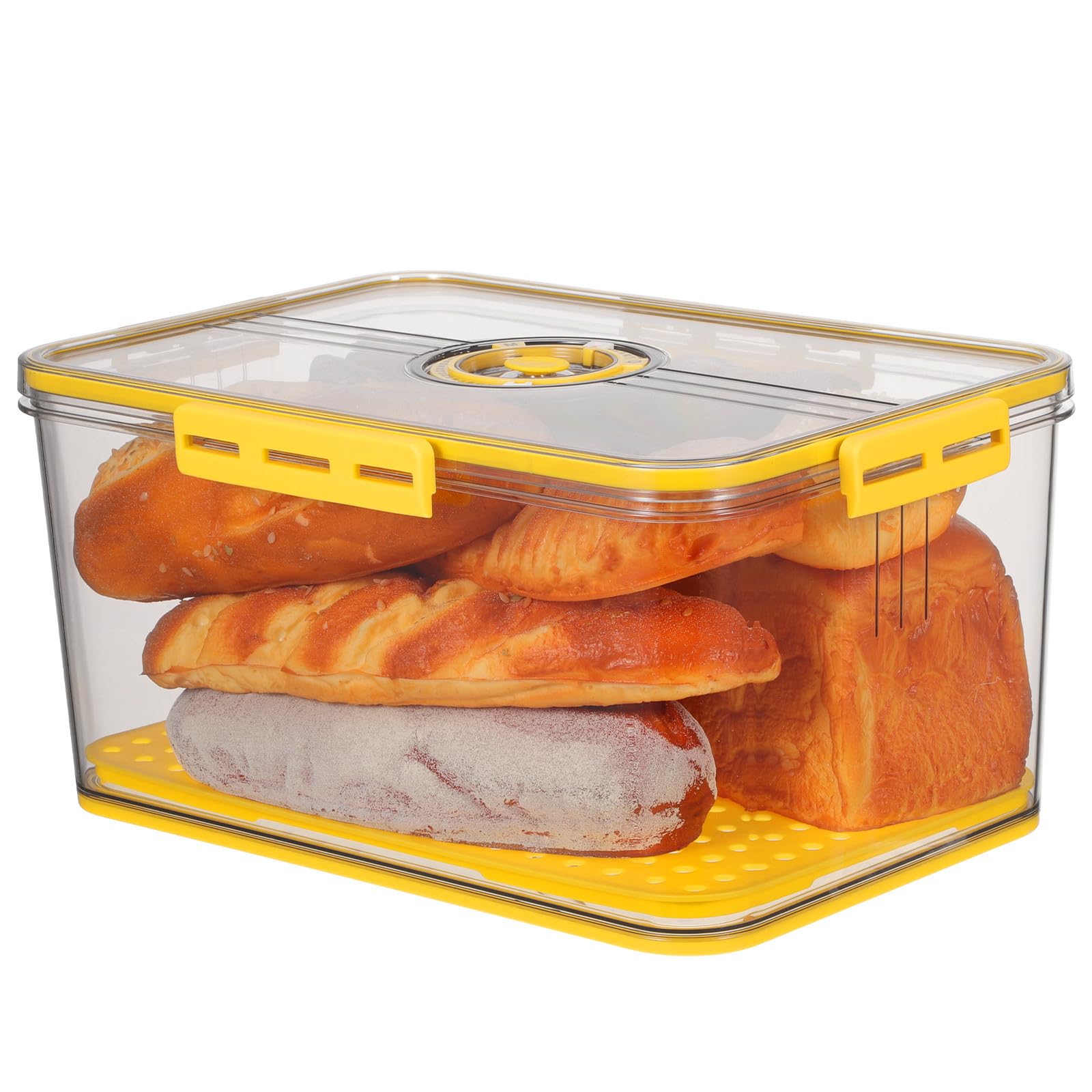 Hemobllo Contenedor Organizador de Alimentos para Refrigerador, Grande