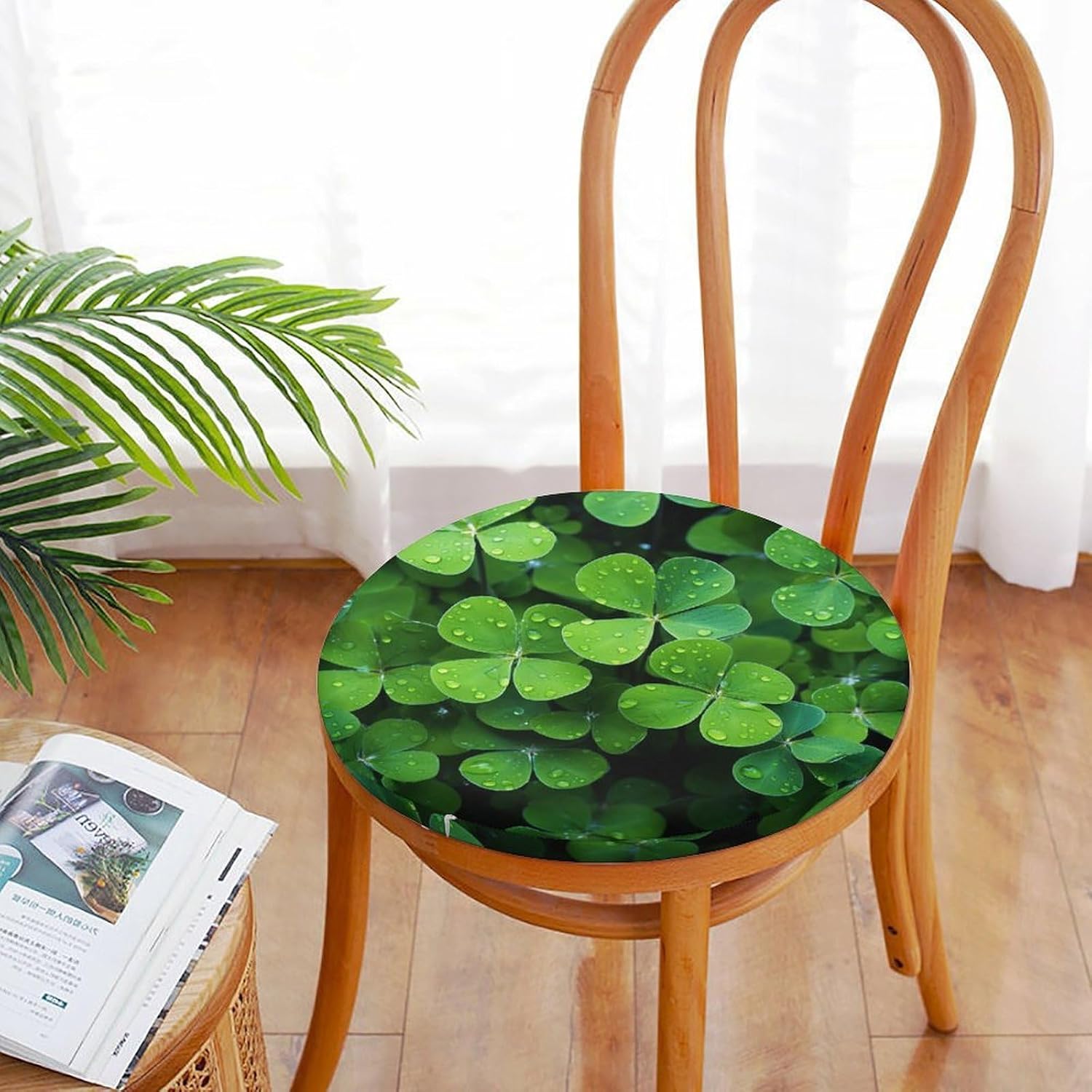 Many Green Clover Chair Cushions Floor Pillow Chair Pad