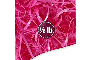 Easter Basket Plastic Shred - Perfect Pink Easter Grass for Baskets, Hunts, and Table Decorations
