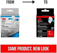 Vista 8 de 3M Filtro de partículas 5P71, P95, 5 pares de filtros