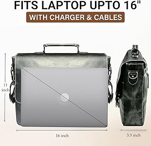 Urban Leather Laptop Messenger Bag 15 Inch Handmade Leather