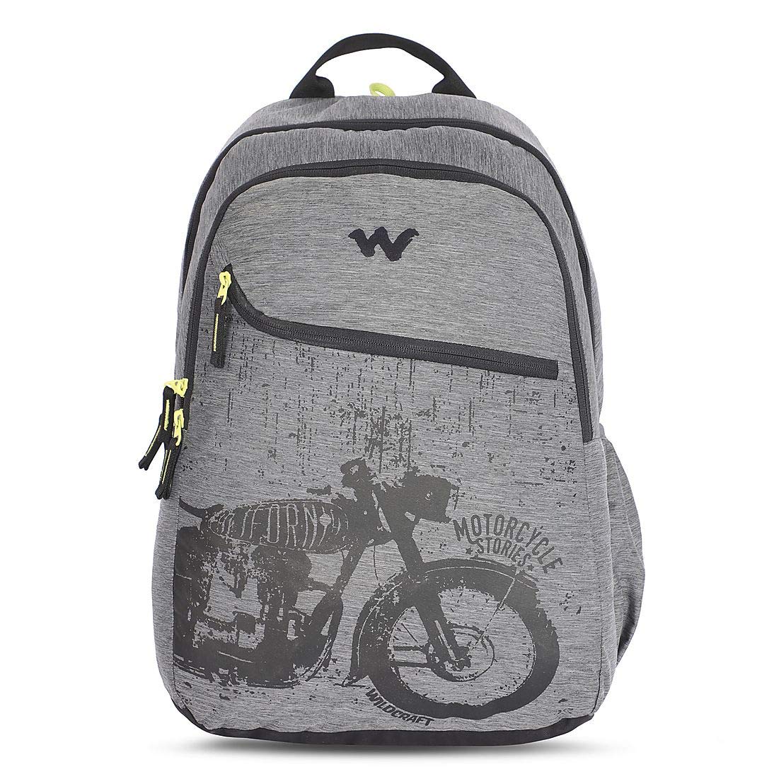 Wildcraft 35 Ltrs Blaze 2 Bikeside Black Casual 4 Compartment Backpack (12272_Bikeside_Black)(HxWxD : 19x12.5x9.5)(inches)